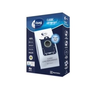 Electrolux S Bag Classic Long Performance Dust Bags 4 Pk